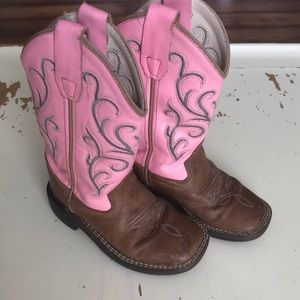 Old West Toddler Girl Cowgirl Boots